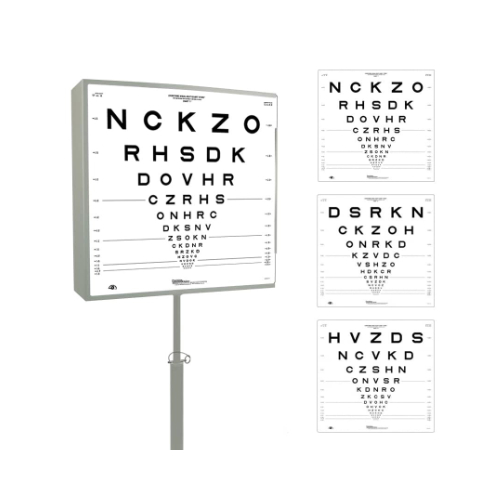 EDTRS Cabinet with eye charts